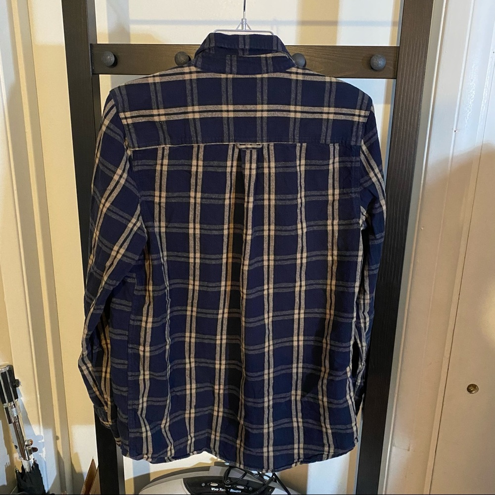 Blue flannel